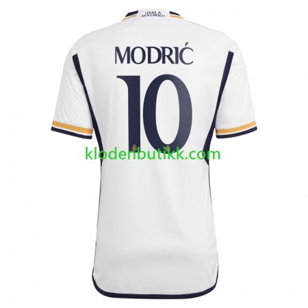 Real Madrid Luka Modrić 10 Hjemme Fotballdrakt 2023/24 Kortermet